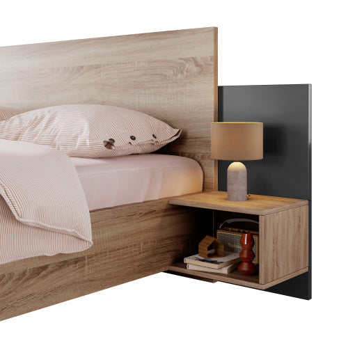 Doppelbett-Holzbett