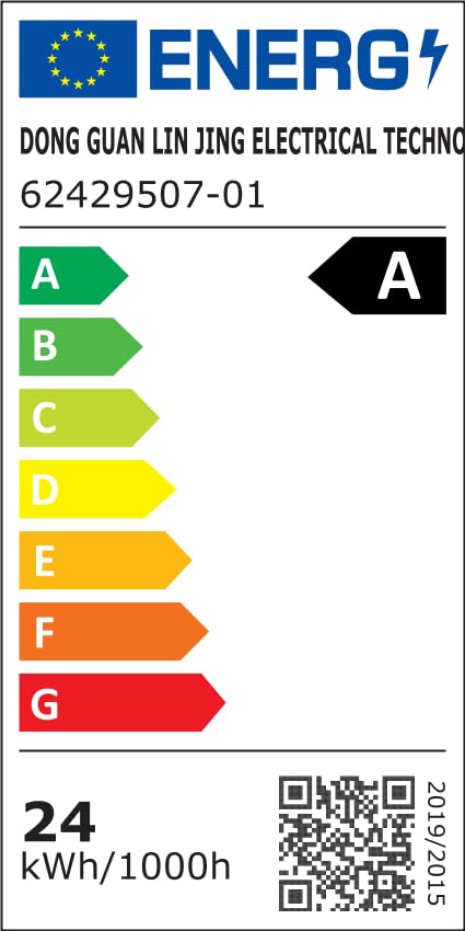 Bowfar LED-Flat-Deckenleuchte, 24 W, 3200 lm, Deckenleuchte mit Fernbedienung, dimmbar von 3000 K bis 6500 K, Nachtlicht bei 1800 K, bernsteinfarben, Badezimmerlampe für Wohnzimmer, Küche, Kinderzimmer, Flur
