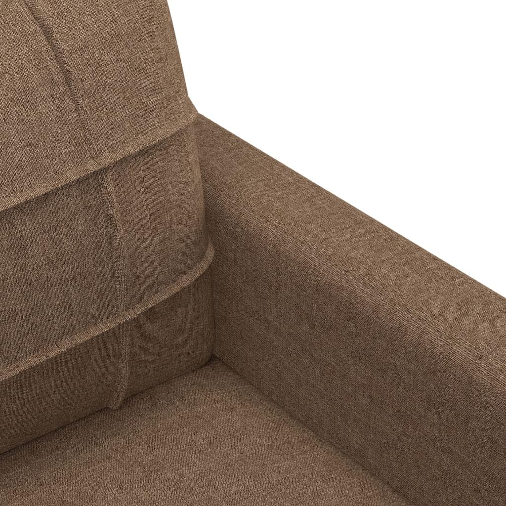 Sofa-Set 3-teilig mit Armchair, Couch mit Kissen, Wohnzimmer-Sofa mit Armlehnen, Sofaset, Designer-Sofa, Sitzmöbel, Polstermöbel, Hellgraues Stoffdesign