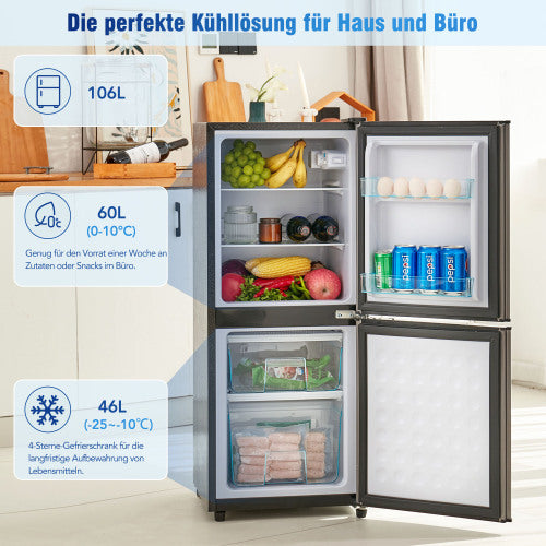 Kuhlschrank aus Metall, Perfekte Kühllösung, maßgeschneidert für Zuhause und Büro