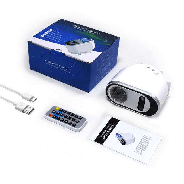 Aurora Borealis Starlight Projektoren, LED-Galaxie-Sternen-Atmosphären-Nachtlichter, Galaxy Night Light für Zuhause, Schlafzimmer, Himmel-Mond-Lampe, Raumdekoration, Geschenk