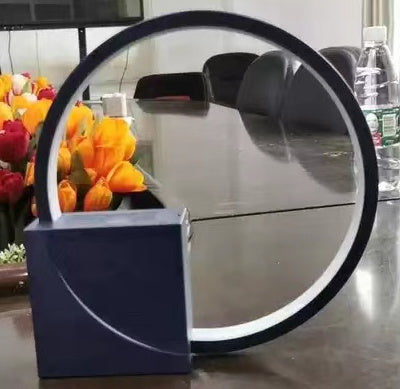 Nachttischlampe Touch-Tischlampe mit Naturgeräuschen, Schreibtischlampe mit Wecker, Touch-Steuerung, 3 Helligkeitsstufen, Wohndekoration