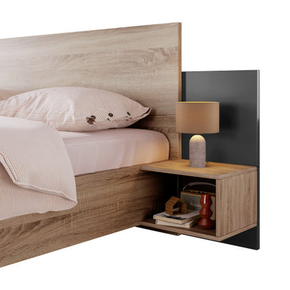 Doppelbett-Holzbett
