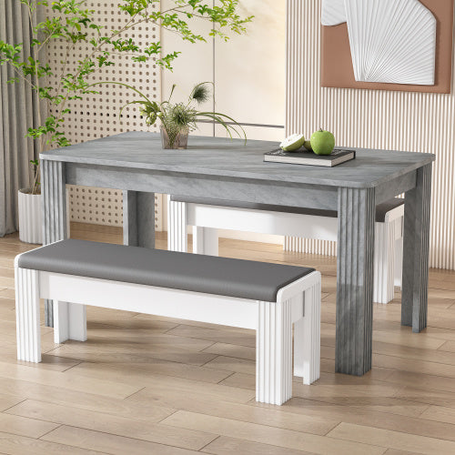 Esstisch Aus Spanplatten Grau