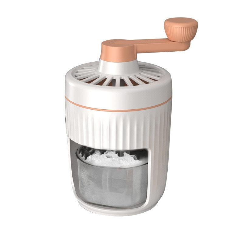 Handbetriebene Eisschaber-Maschine für den Haushalt, kleiner Eisschneider, Handkurbel-Smoothiemaschine, Hagel-Eismaschine, Küchengerät