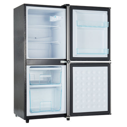 Kuhlschrank aus Metall, Perfekte Kühllösung, maßgeschneidert für Zuhause und Büro