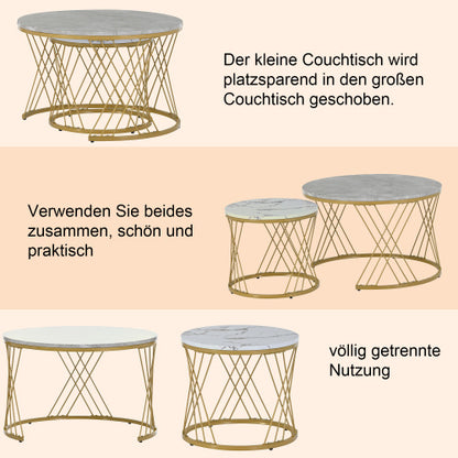 Faserplatten-Couchtisch