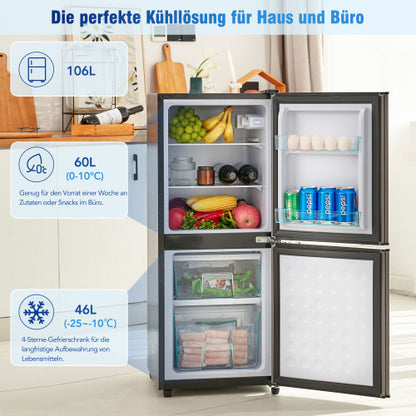Kuhlschrank aus Metall, Perfekte Kühllösung, maßgeschneidert für Zuhause und Büro