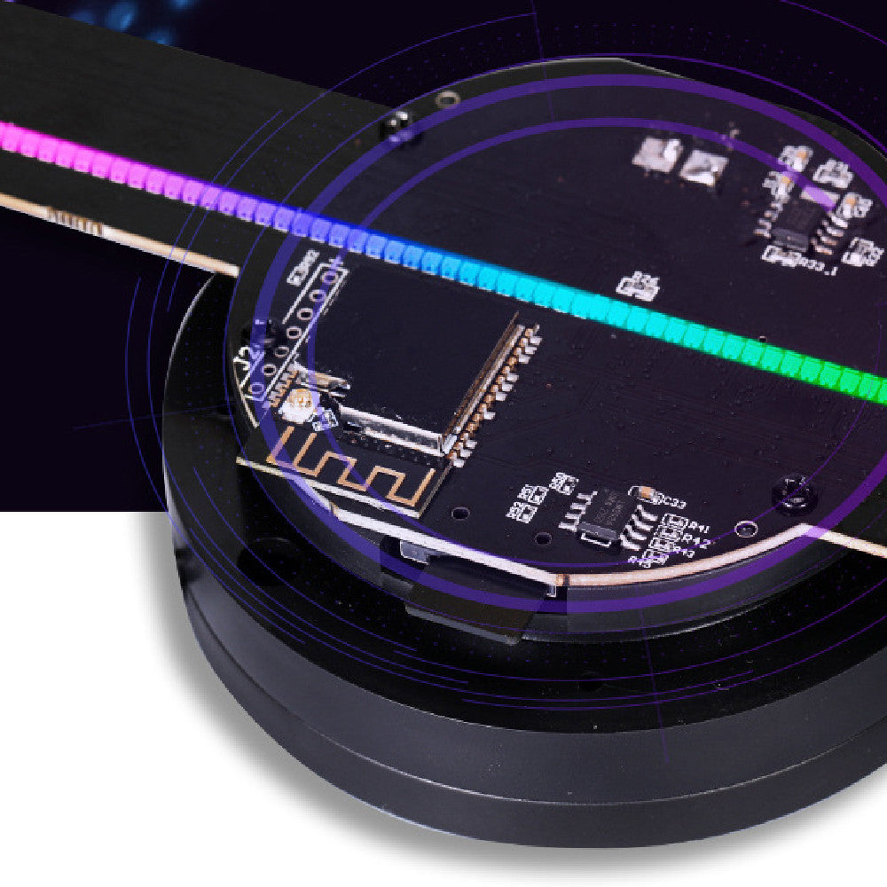 Aufgerüstete Naked Eye 3D-Hologramm-Werbemaschine mit Ventilatorbildschirm, unterstützt Bilder, Videos, Speicher, Bar- und Party-Werbeanzeigen Display