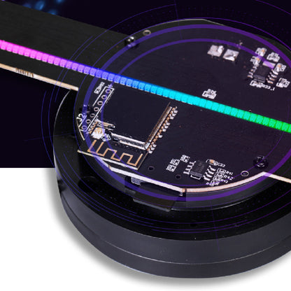 Aufgerüstete Naked Eye 3D-Hologramm-Werbemaschine mit Ventilatorbildschirm, unterstützt Bilder, Videos, Speicher, Bar- und Party-Werbeanzeigen Display