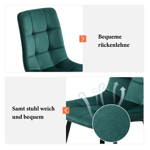 Fiberboard Esstisch Mit 4 Stuhlen